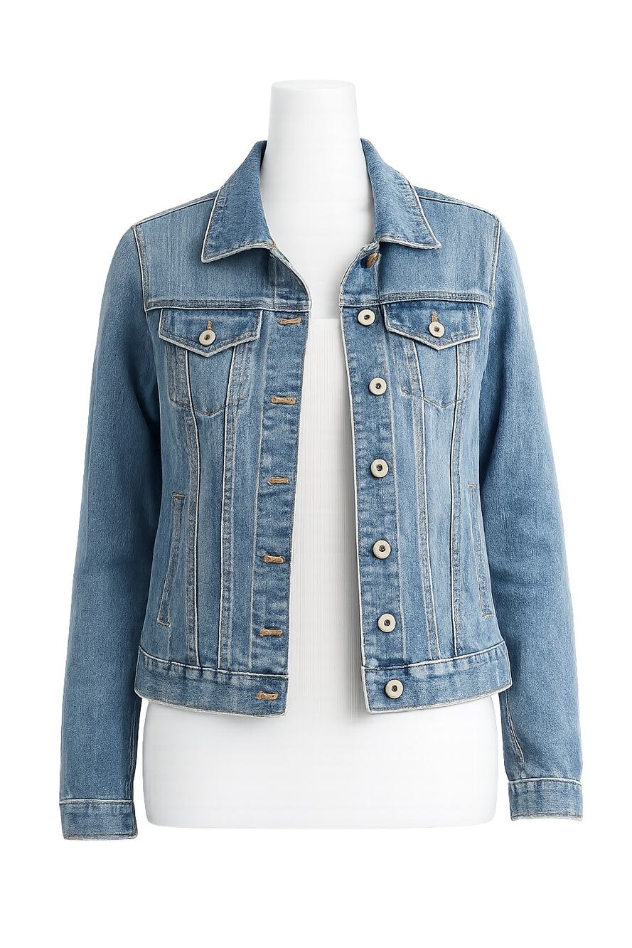 GAP Women’s Classic Light Wash Denim Trucker Jacket  - Size XS